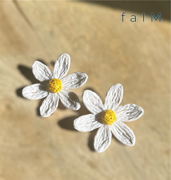 Boucles d'oreilles Marguerites