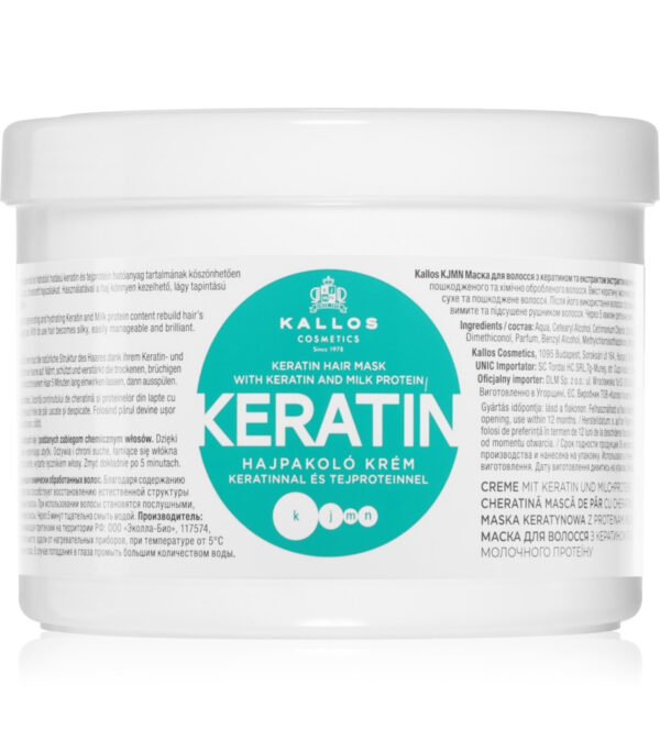 Masque cheveux à la Kératine