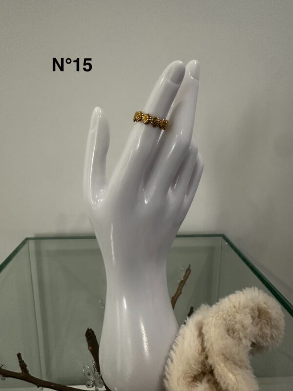 3 bagues dorées pour 10€ – Image 14