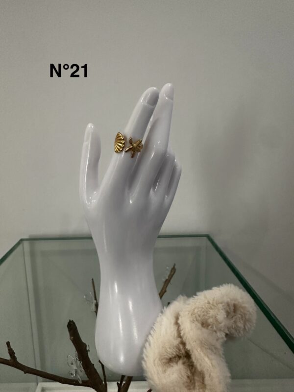 3 bagues dorées pour 10€ – Image 19