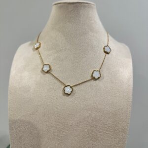 Collier Eva - Nacre Blanche